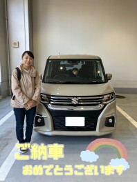 ソリオご納車させていただきました！